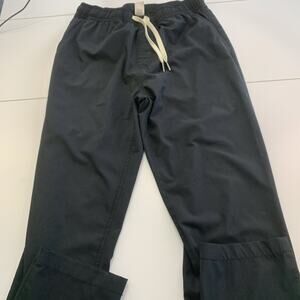 Fair Harbor The One Pant Mens Medium Black Lined Travel Lounge Casual Pants